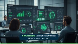servicenow versions
